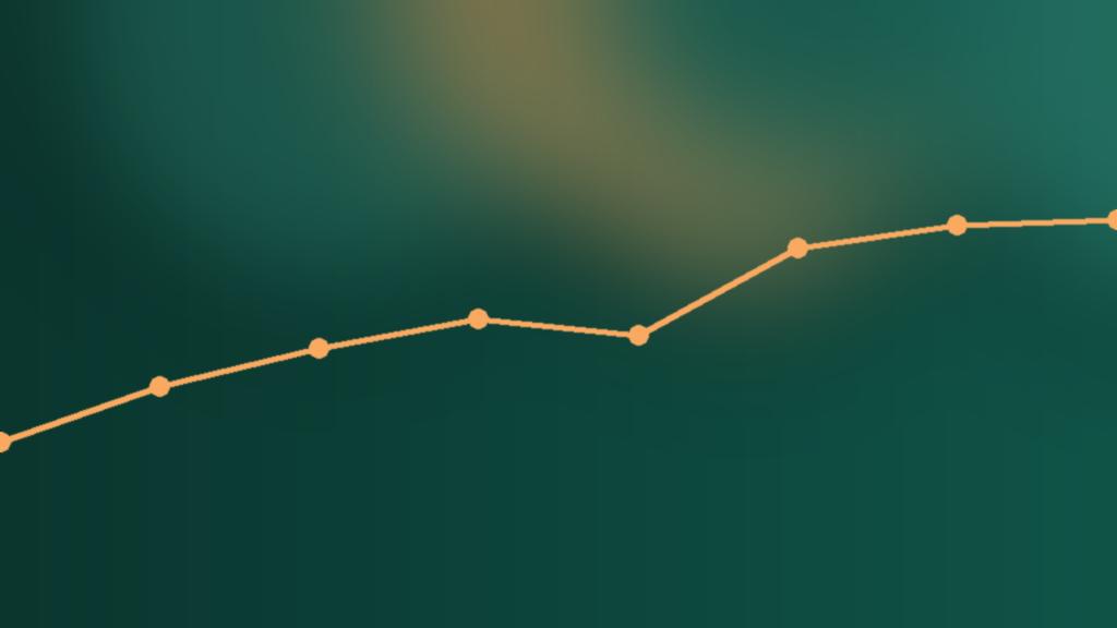 Analyst studying Malaysian search trend charts